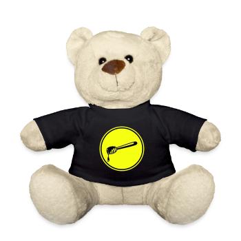 Stockmeißel Symbol imker - Teddy - Schwarz - Vorne