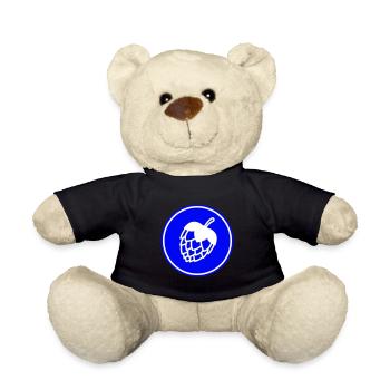 Bier zapfen icon - Teddy - Schwarz - Vorne