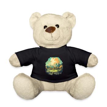 Landscape - Teddy Bear - black - Front