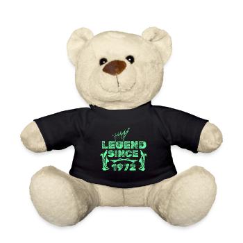 1972 - Teddy Bear - black - Front