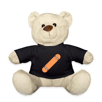 skateborad - Teddy Bear - black - Front