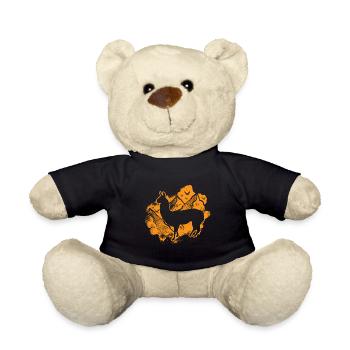 Alpaka - Teddy - Schwarz - Vorne