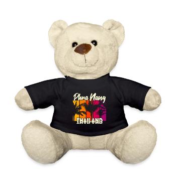 Phra Nang Thailand - Teddy Bear - black - Front