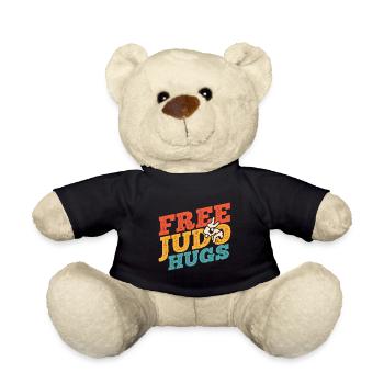 Japanischer Kampfsport Judo - Teddy - Schwarz - Vorne