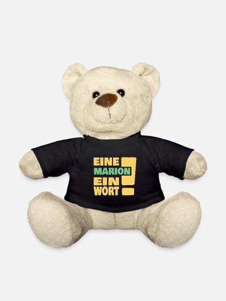 Spruch Vorname Marion - Teddy - Schwarz