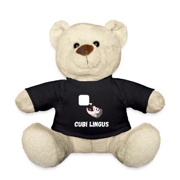 cubi lingus - Nounours - noir - Devant