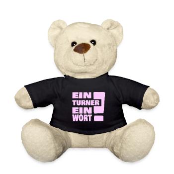 Turnen Turnen - Teddy - Schwarz - Vorne