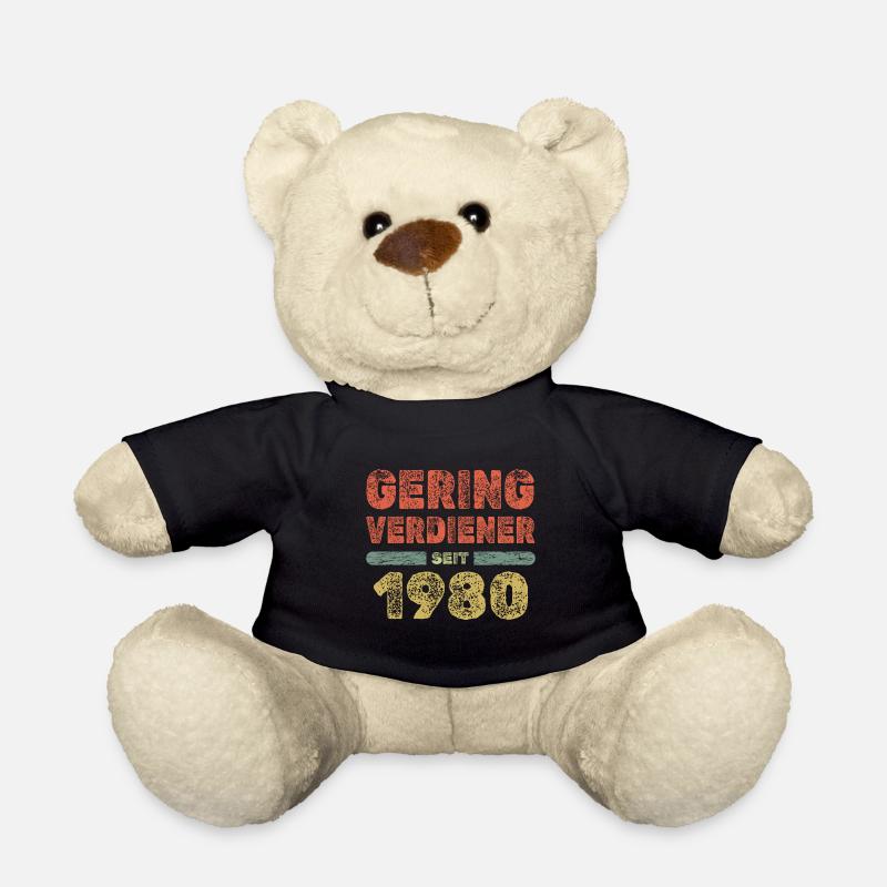 1980 - Teddy Bear - black
