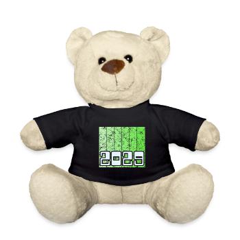 2029 - Teddy Bear - black - Front