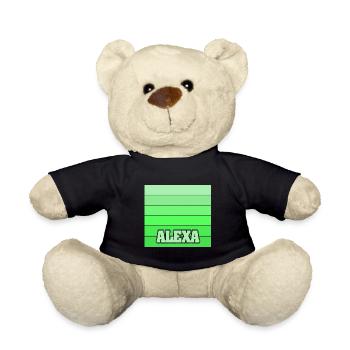 Daughter Alexa - Teddy Bear - black - Front