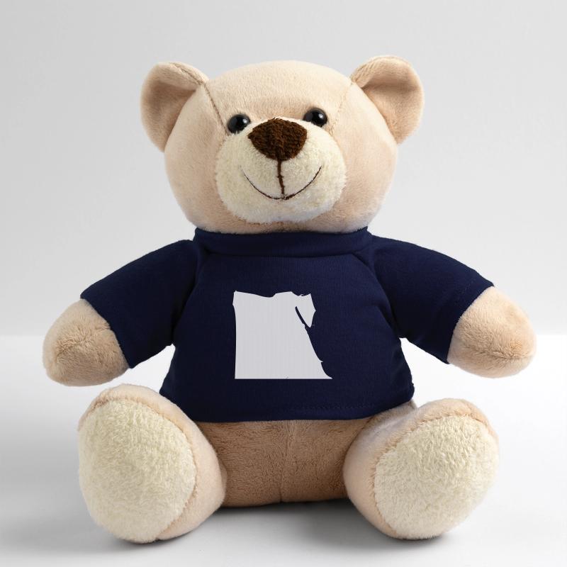 Egypt map flag Teddy Bear