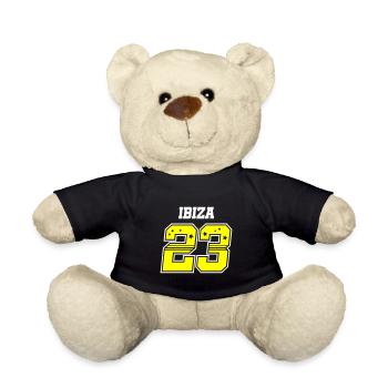 Ibiza 23 - Teddy Bear - black - Front