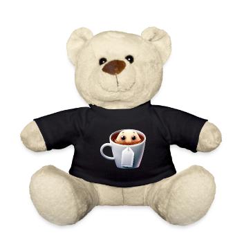 Gourmet tea bag - Teddy Bear - black - Front