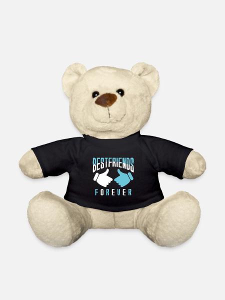 Meilleurs amis Meilleurs bourgeons Meilleur ami - Nounours - noir