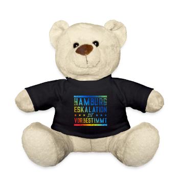 Hamburg Eskalation - Teddy - Schwarz - Vorne