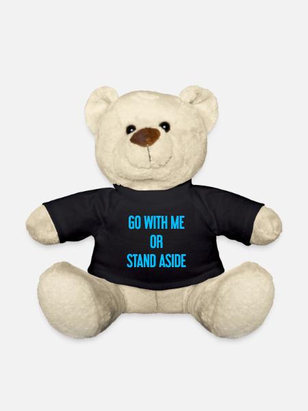 Geh mit oder beiseite - Teddy - Schwarz