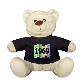 Artwork 1969 - Teddy Bear - black - Front