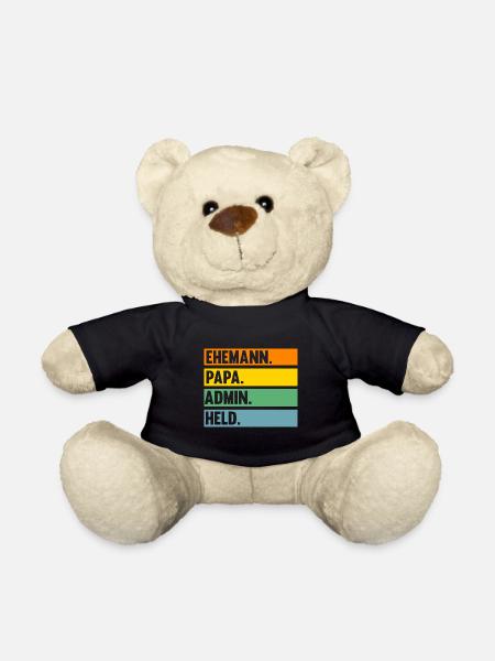 Informatiker Papa Vater Admin Administrator - Teddy - Schwarz