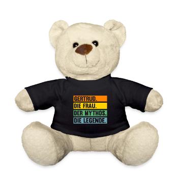 Gertrud - Teddy - Schwarz - Vorne