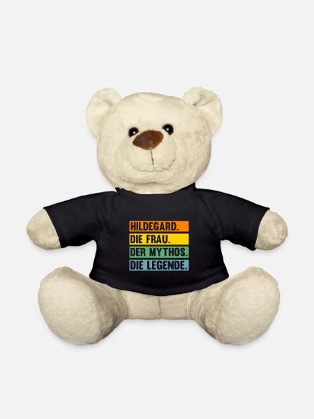Hildegard - Teddy - Schwarz
