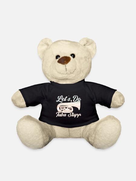 Tuba Lasst uns Tuba-Sachen machen Geschenk - Teddy - Schwarz