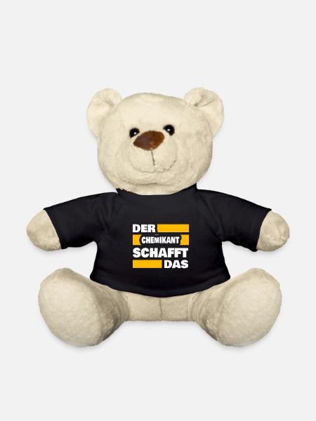 Arbeit Chemikant - Teddy - Schwarz