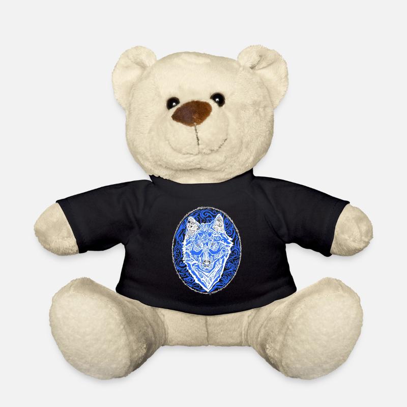 wolf - Teddy Bear - black