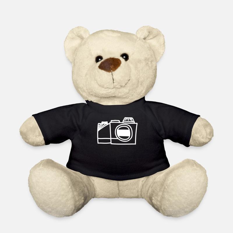 Kamera, Foto Geschenk - Teddy - Schwarz