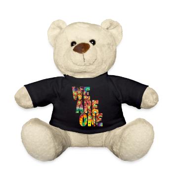 Goa Psytrance - Teddy Bear - black - Front