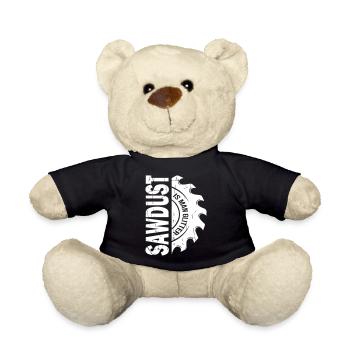 Sawdust Is Man Glitter - Teddy Bear - black - Front