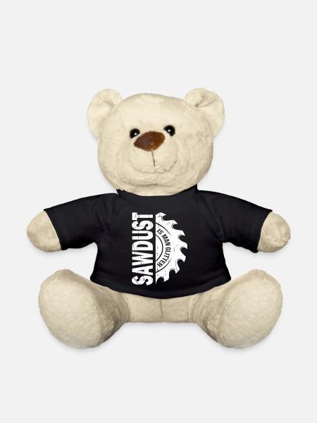 Sawdust Is Man Glitter - Teddy - Schwarz