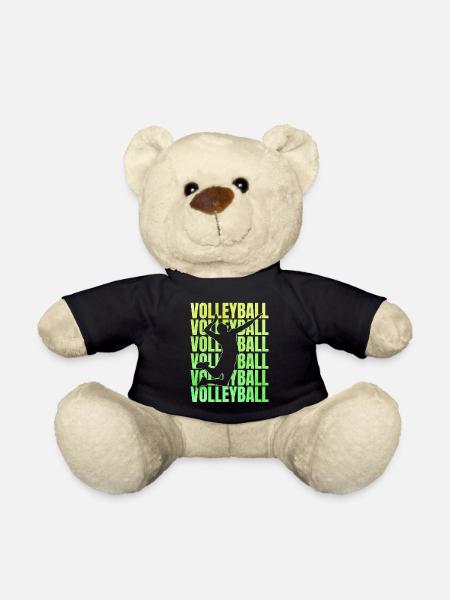 Volleyball Volleyballer Spiel - Teddy - Schwarz