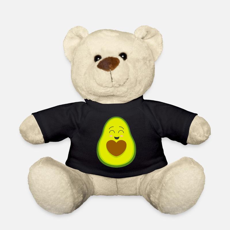 avocado - Teddy Bear - black