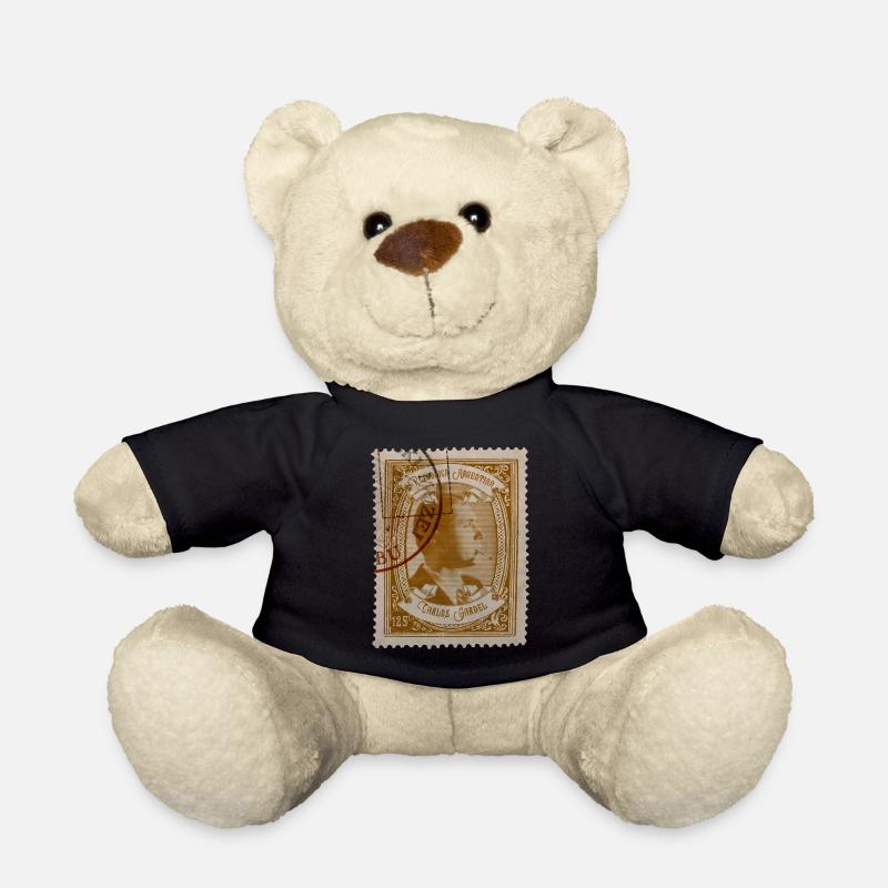 Estampas: Carlos Gardel 1 - Teddy Bear - black