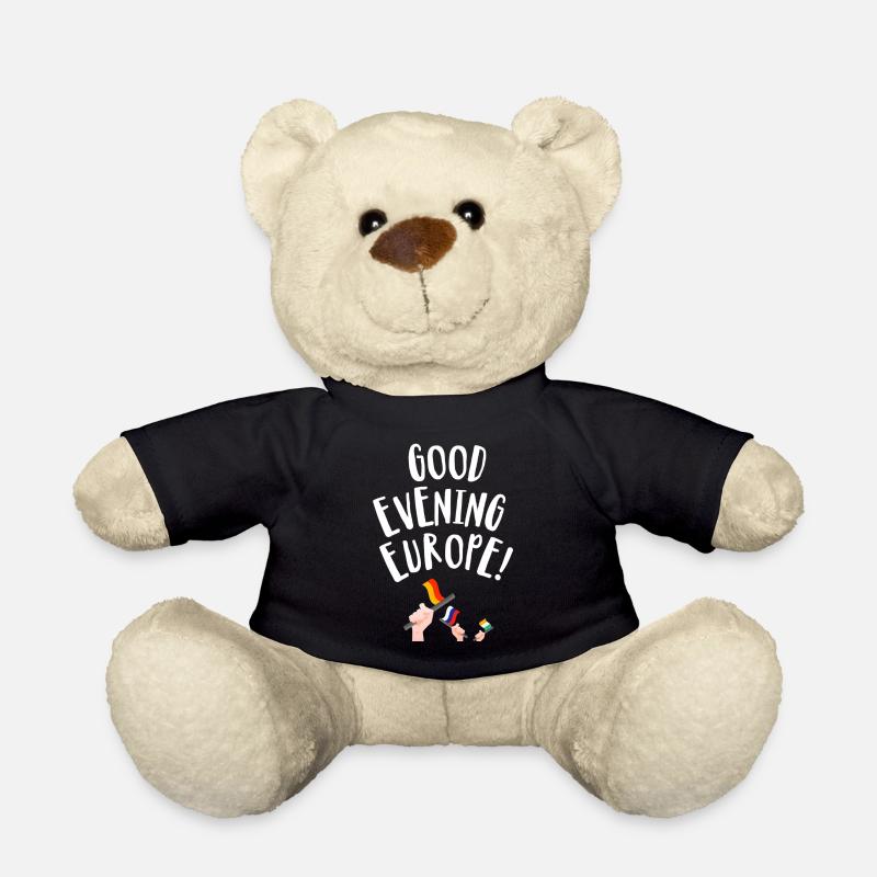 Good Evening Europe - Teddy Bear - black