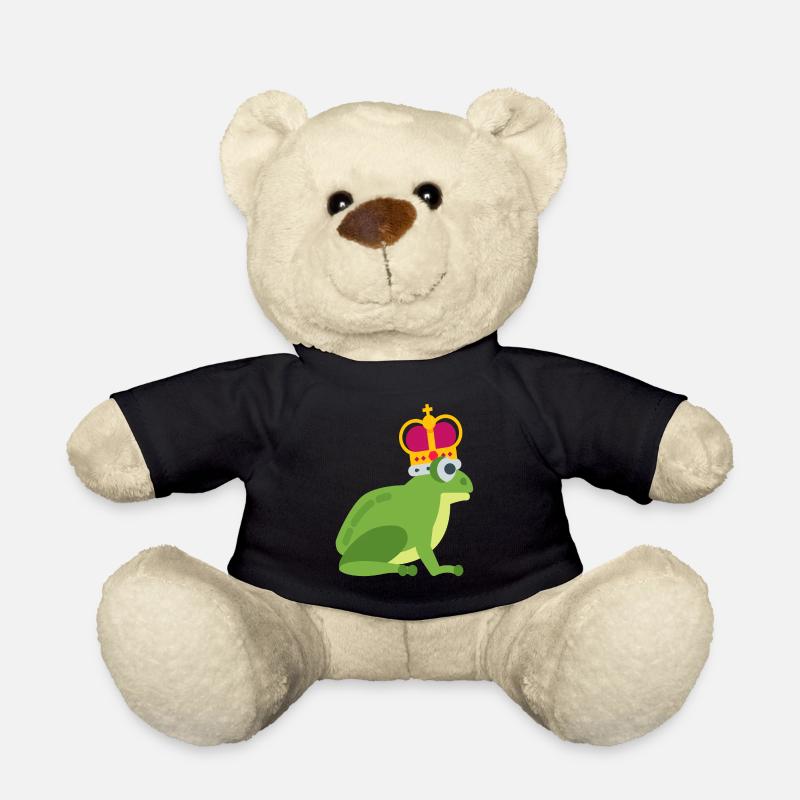 Frog King - Teddy Bear - black