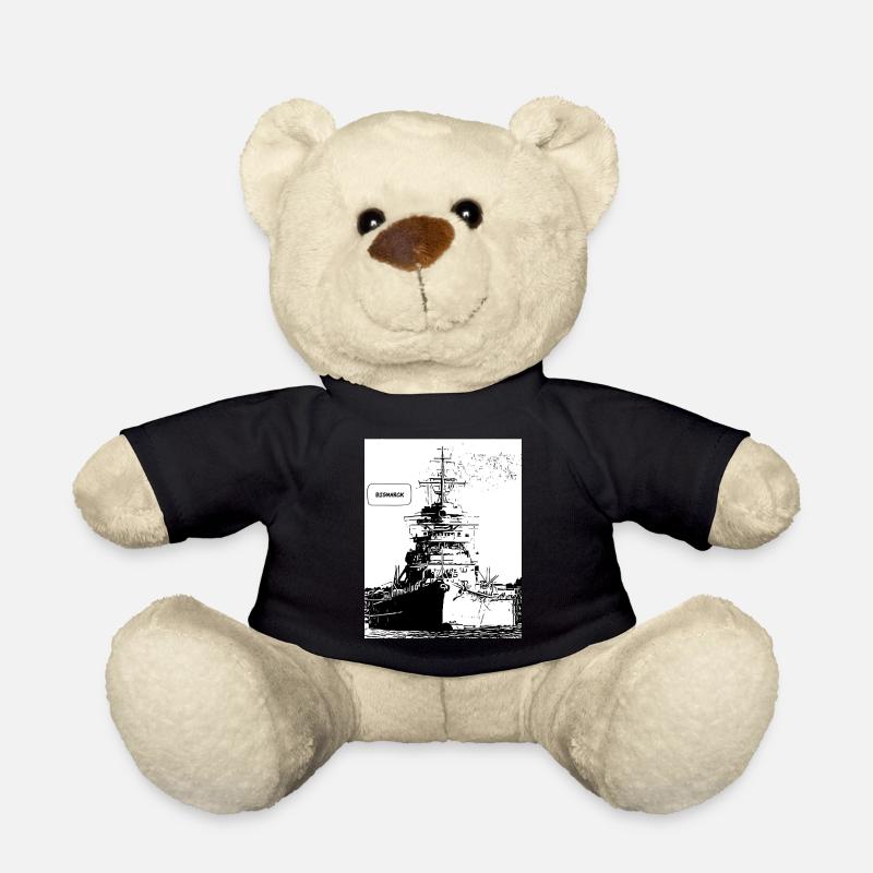 gepanzertes Design - Teddy - Schwarz