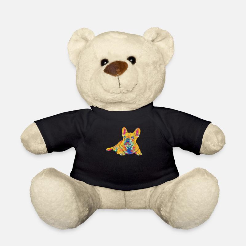 Chiot rétro bouledogue français - Nounours - noir