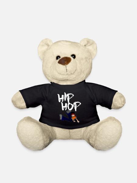Hip Hop im dunklem Design - Teddy - Schwarz