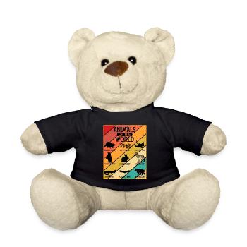 Tiere der Welt - Teddy - Schwarz - Vorne