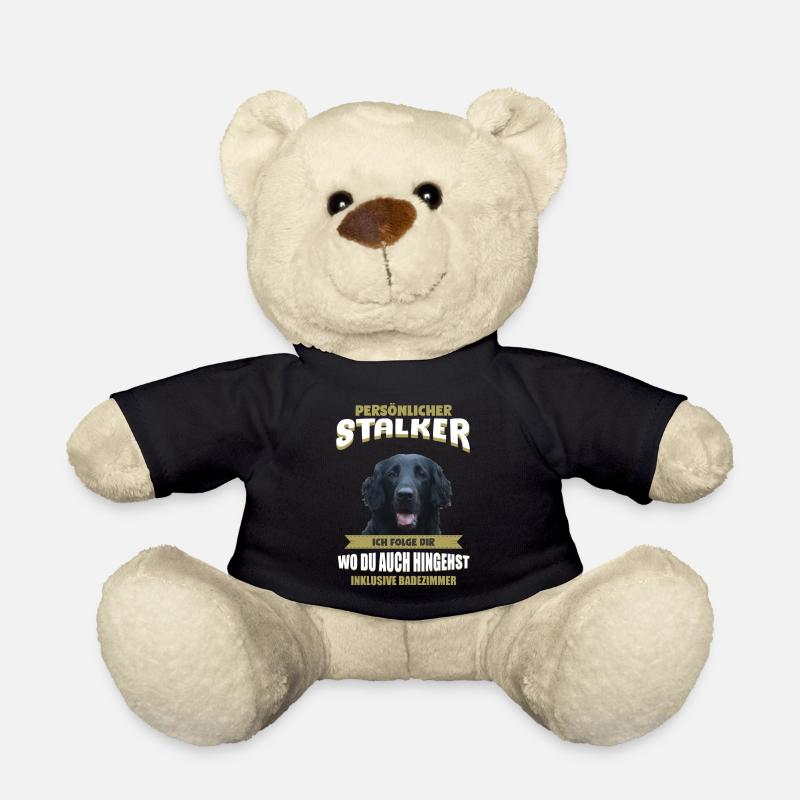 Flat Coated Retriever Shirt - Flat Coated - Teddy - Schwarz
