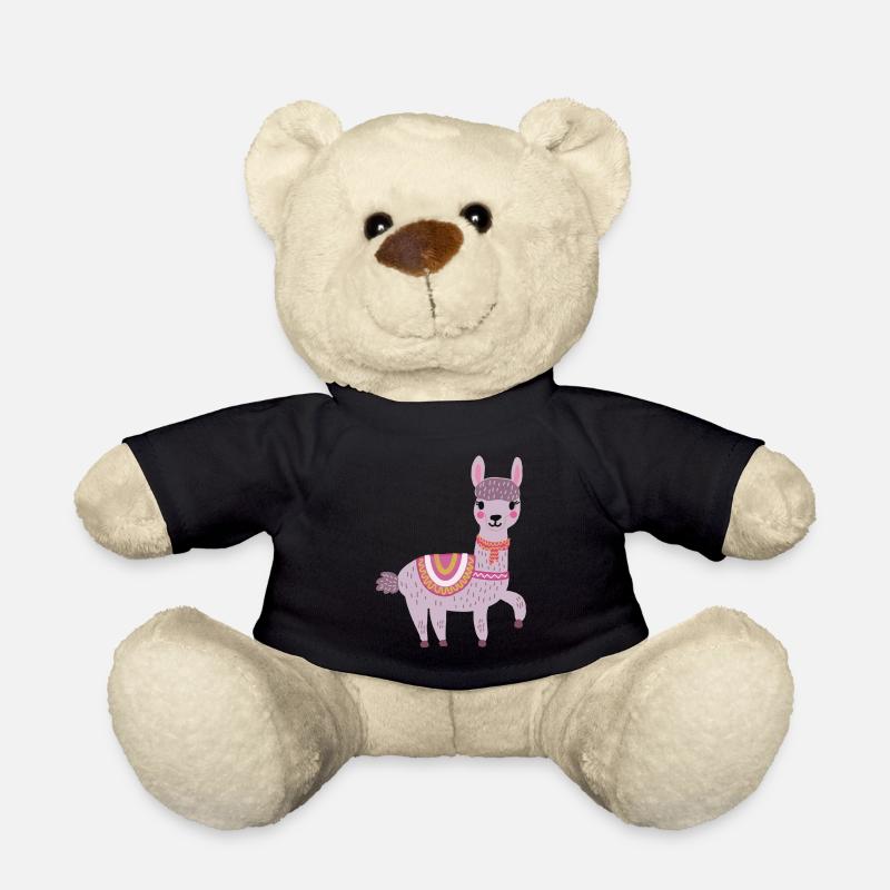 Lama - Teddy - Schwarz