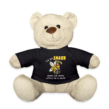 Imker wenn ich renne - Teddy - Schwarz - Vorne