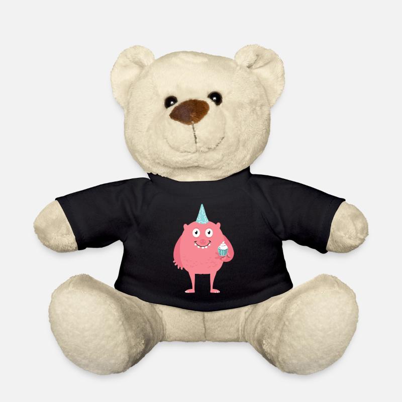 Gâteau monstre - saumon - Nounours - noir