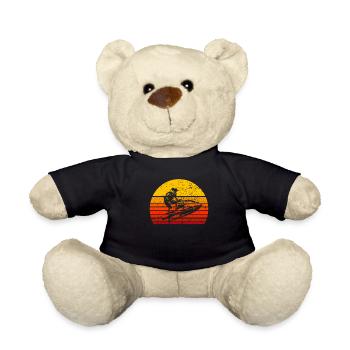 Jetski Water sports Jetboat Beach Waterskiing Sport - Teddy Bear - black - Front