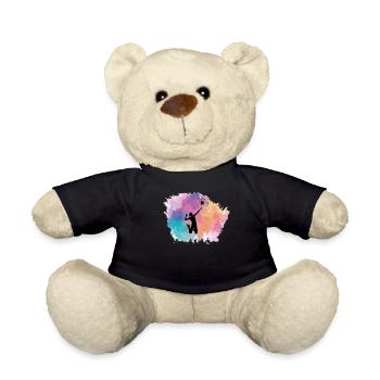 Volleyball Sports Volleyball Women's Women's - Teddy Bear - black - Front
