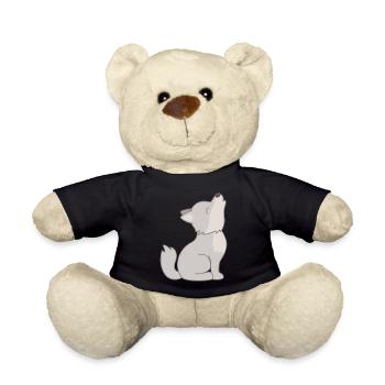 wolf - Nounours - noir - Devant