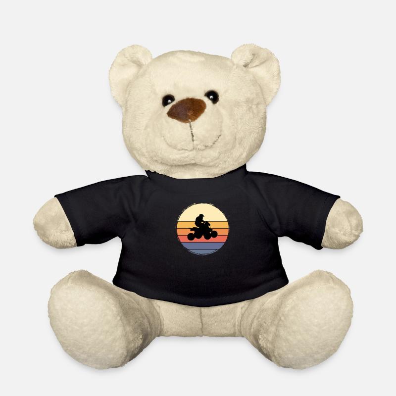 Quad Quad Driver Motorsport Quad - Teddy Bear - black