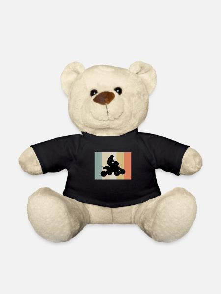 Quad Quadfahrer Motorsport Quad - Teddy - Schwarz
