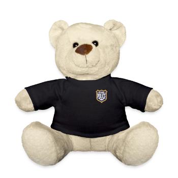 Swimming Swimmer Swim Pool Police - Teddy Bear - black - Front
